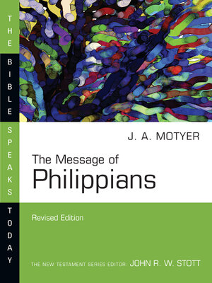 cover image of The Message of Philippians